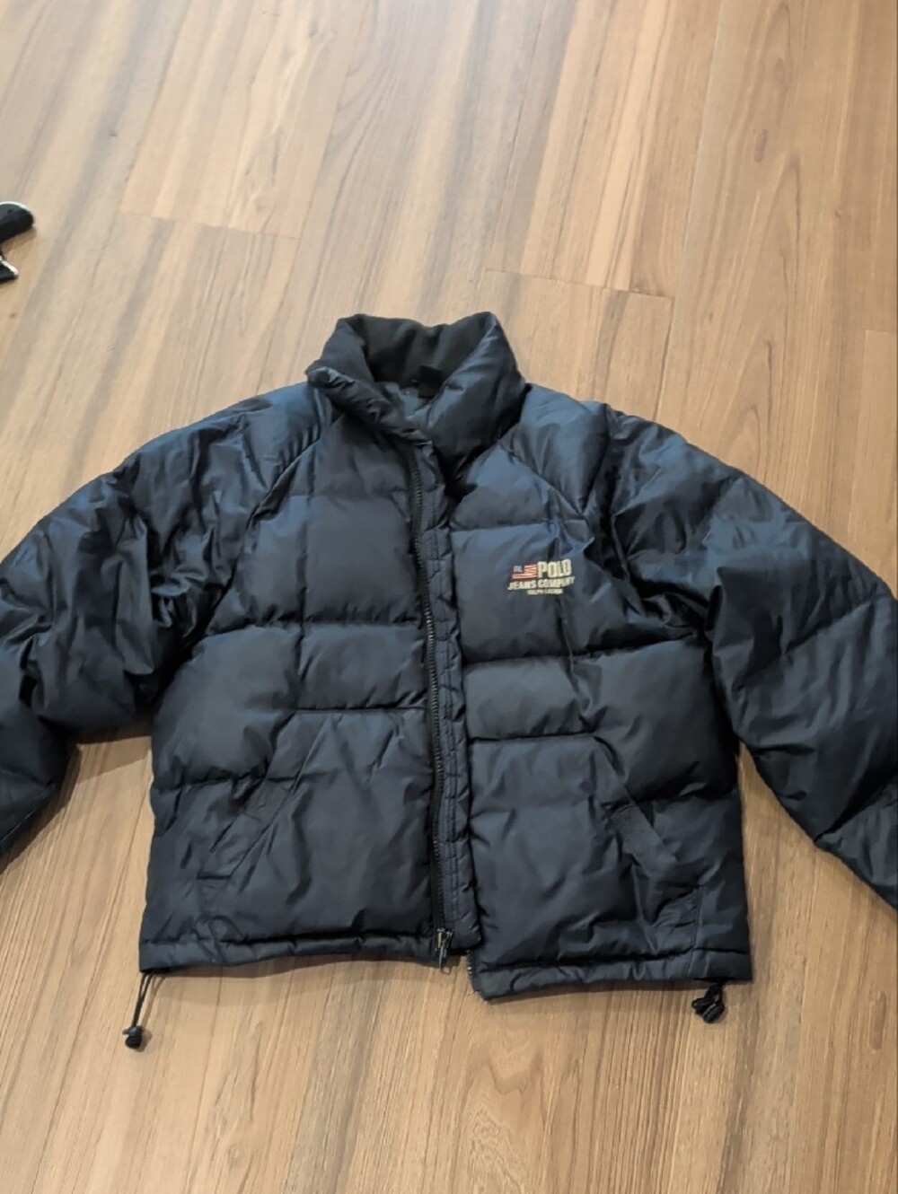 Polo by Ralph Lauren Black Puffer Jacket - Size M